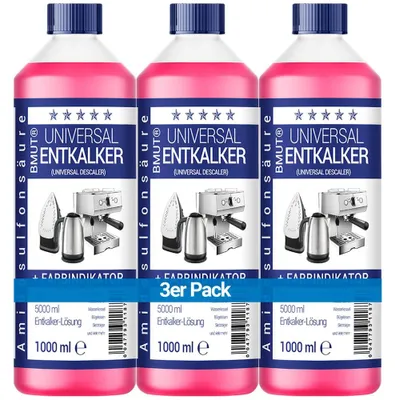Produktbild von 3 x 1000ml BMUT Universal-Entkalker für Kaffeevollautomat