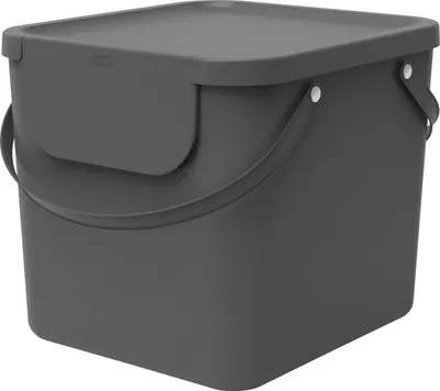 Obrázok produktu pre Rotho Albula, 40 L, Obdĺžnikový, Plast, Antracit, Plast, 398 mm