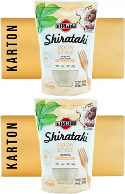 Produktbild von Miyata Shirataki Nudeln UDON Nudeln FORM 24x270g/ATG200g
