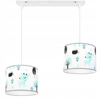 Produktbild von Loft Deckenhängelampe Für Kinder, Led-Lampenschirm