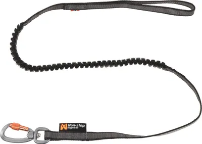Produktbild von Non-stop dogwear Hundeleine Bungee Touring Leash schwarz, Länge: 1,9 m - 2,8 m