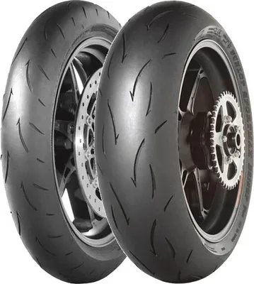 Obrázok produktu pre Pár pneumatík DUNLOP 120/70-17 (58W) + 180/55-17 (73W) GP RACER D212-MEDIUM