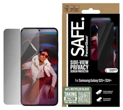 Image de PanzerGlass SAFE. by ® Privacy Screen Protector Samsung Galaxy S25+ | S24+ | Ultra-Wide Fit