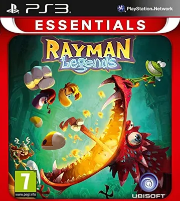 Zdjęcie produktu dla Ubisoft Rayman Legends Essentials, PlayStation 3, PlayStation 3, Tryb multiplayer, dla wszystkich, Nośnik fizyczny