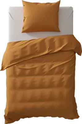 Produktbild von Percale Bettwäsche 135 Cognac Brown