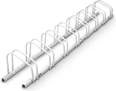 Produktbild von Bituxx 8er Fahrradständer Silber MS-18067