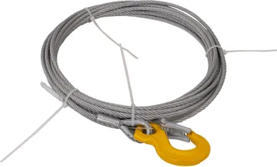 Produktbild von EFMETAL Windenseil 10 m Stahlseil 6 mm für Seilwinden bis 469 kg