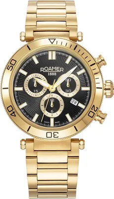Zdjęcie produktu dla Roamer 994837 48 85 20 Zegarek męski Toscana Chronograph 43mm 5ATM