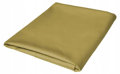 Produktbild von Nyks Baumwollsatin Bettlaken ohne Gummi 200x220 cm Beige