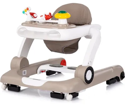Obrázek produktu pro Chipolino chodítko Little Explorer 4 v 1 chodítko hudební zarážka kolečka béžová