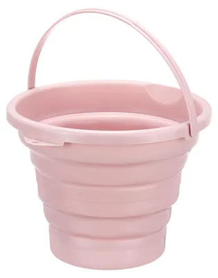Image de Seau pliable de 10 litres, idéal pour le camping et le nettoyage