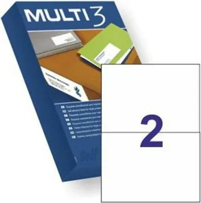 Immagine prodotto di Etichette adesive Apli Multi3 10532/ 210 x 148 mm/ 500 fogli