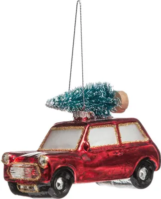 Produktbild von Weihnachtsauto glas tannenbaum - Feeric Lights & Christmas