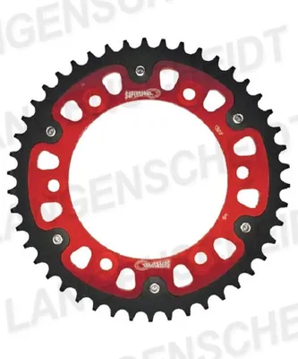 Image de Stealth-Kettenrad Supersprox 525 - 41Z (rot) RST-1307:41-RED|ID 134,0 LK 160,0 6-Loch