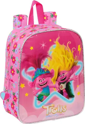 Produktbild von Safta Trolls 3 Rucksack Rosa  Rosa One Size