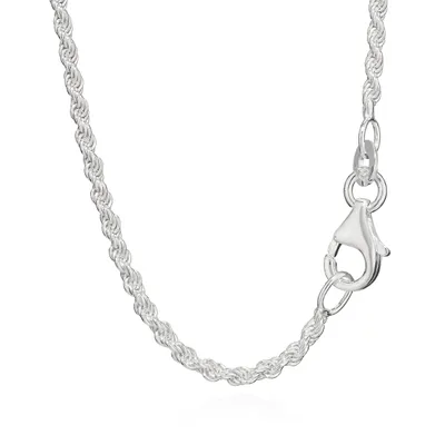 Produktbild von Echte 925er Sterlingsilber Kordel Kette Silberkette 60cm 1,75mm 6,2g 5694