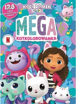 Zdjęcie produktu dla Mega KOTkolorowanka. Koci Domek Gabi