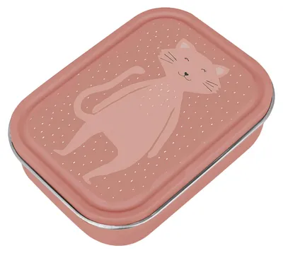 Obrázek produktu pro Trixie Baby 60-222, Nádoba na oběd, Dětský, Růže, Nerezová ocel, Obrázek, Obdélníkový