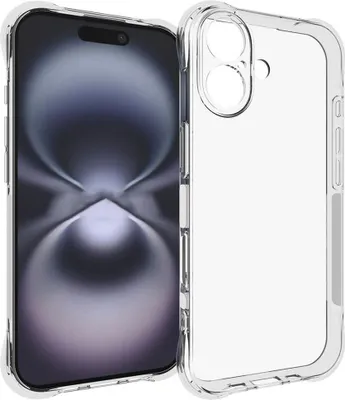 Produktbild von iPhone 17 Hülle - Coverup TPU Back Cover mit AirBag Corners - Transparent
