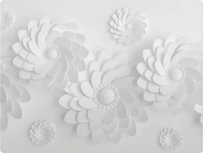 Produktbild von Blumenspiralen – Bodenschutzmatte – Rutschfest – Schutzmatte für Büro – Vinylmatte – Stuhlunterlage – 120 x 90 cm