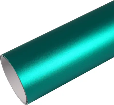 Produktbild von (16,45€/m²) Rapid Teck® Premium Autofolie Chrom Matt Türkis