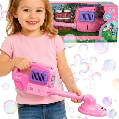 Produktbild von Woopie Hand-Rasenmäher-Sprudelmaschine, Pink