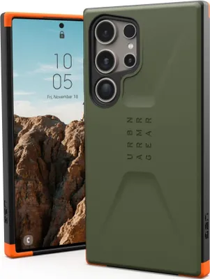 Zdjęcie produktu dla Urban Armor Gear Civilian, Pokrowiec, Samsung, Galaxy S24 Ultra, 17,3 cm (6.8"), Oliwkowy