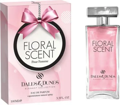 Produktbild von Dales & Dunes Eau de Toilette FLORAL SCENT - Damen Parfüm - blumige & frische Noten, - 100ml - Duftzwilling / Dupe