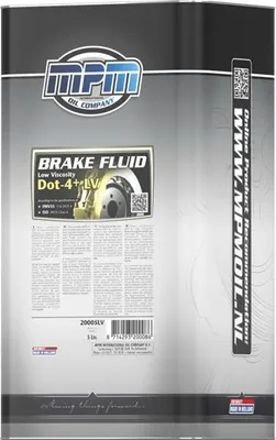 Image de MPM 20005LV DOT 4+ LV DOT 4 LV Liquide de frein 5 L