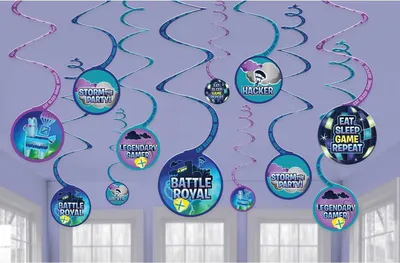 Immagine prodotto di decorazione per feste Battle Royal13 cm 12 pezzi