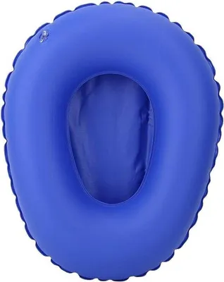 Imagen del producto de Colchón inflable para inodoro, diseñado para personas mayores, con fines médicos y para prevenir úlceras por presión