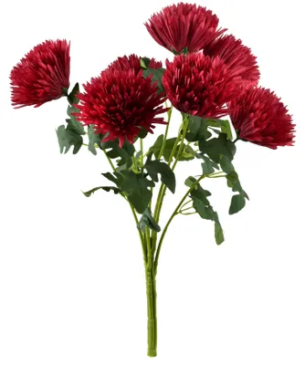 Immagine prodotto di Composizione di fiori artificiali in plastica, modello Mondex Viridis, altezza 57 cm, multicolore, set da 7 pezzi