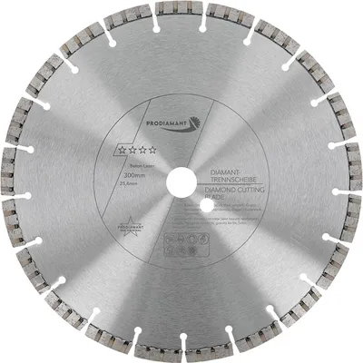 Produktbild von PRODIAMANT Diamanttrennscheibe 300mm Beton Laser Turbo B711 Bohrung 25,4mm