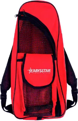 Produktbild von Abysstar Gummimaschenbeutel Rot 74 x 32 cm Rot 74 x 32 cm