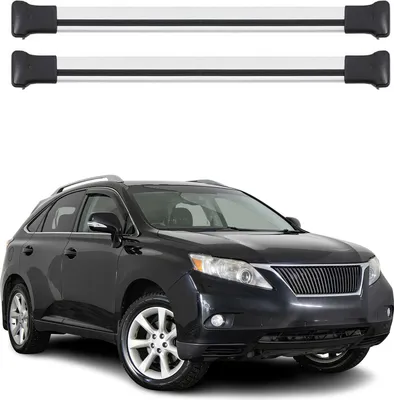 Produktbild von Dachträger Grundtäger für Lexus RX 350 2008-2015 75kg Aluminium Silber 2 tlg