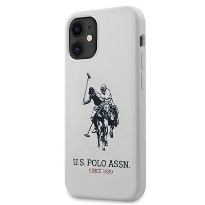 Produktbild von Us Polo Ushcp12Sslhrwh Iphone 12 Mini 5,4 Biały/White Silikon Kollektion