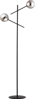 Immagine prodotto di Lampada da terra Emibig 2xE14 40W LINEAR LP2 NERO/GRAFITE 1167/LP2