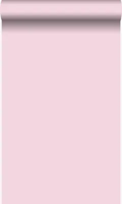 Produktbild von Origin Wallcoverings Tapete Uni Rosa 53 cm x 10.05 m