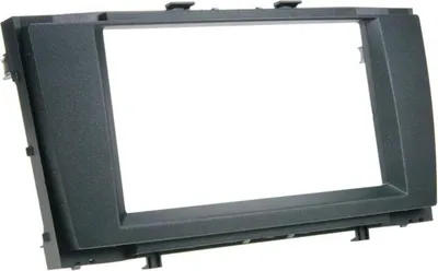 Image de Adaptateur de façade 2-DIN pour Toyota Avensis 2009 > noir