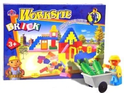 Produktbild von Bausteine, Baustein-Set, fördert Kreativität (103 Teile)