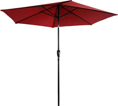 Produktbild von Gerader Sonnenschirm HAPUNA rund 2,70m Durchmesser rot