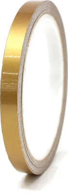 Produktbild von 10m Zierstreifen 7mm Maritime Anwendung Gold Metallic Dekorstreifen Schiffe Yacht Jetski Motorboot wasserfest selbstklebend