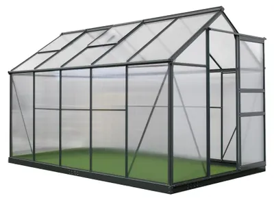 Obrázek produktu pro Hliníkový skleník Westmann Flora 610 antracit 312x192x201 cm