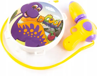 Produktbild von Wasserpistole Rucksack Dinosaurier 1L - Spritzpistole Wasserspielzeug für Kinder Garten