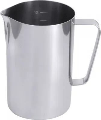 Produktbild von Messbecher, zylindrisch, Edelstahl 18/10, 0,5-2,0 Liter wählbar : 0,5 l Variante: 0,5 l