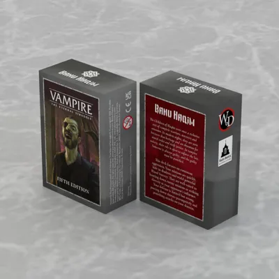 Produktbild von Vampire: The Eternal Struggle Fifth Edition – Banu Haqim – Brettspiel – Black Chantry Productions – 3-5 Spieler