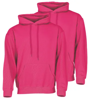 Produktbild von Doppelpack Fruit of the Loom Classic Kapuzen-Sweat Herren Hoodie 2er Pack + GRATIS MyShirt Stoffbeutel