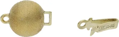 Produktbild von JuwelmaLux Perlen Verschluss Gold 585 matt,  JL30-09-5169
