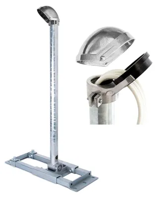 Produktbild von PremiumX DELUXE X90-48 Dachsparrenhalter 90cm SAT Mast ALU-Mastkappe