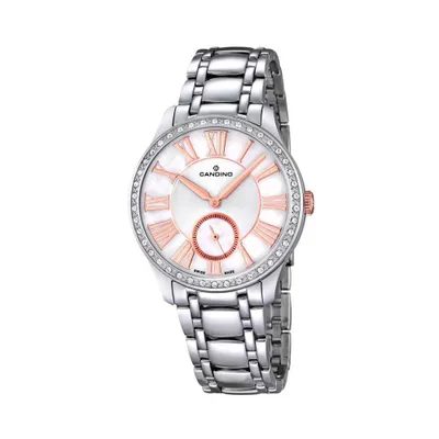 Produktbild von Candino Damen Uhr Armbanduhr C4595/1 Saphirglas Edelstahl